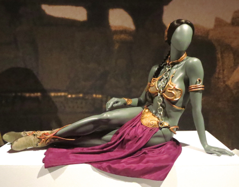 Princess Leia’s infamous “slave bikini” (Photo: Gillian G. Gaar)
